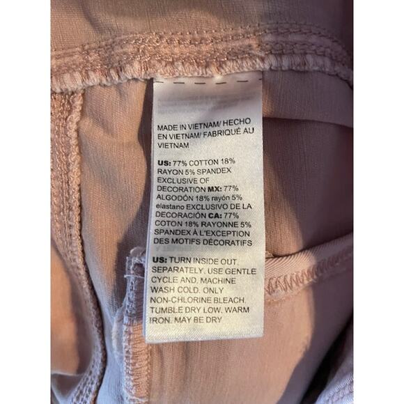 Chico's Size .5 (6 Regular) Dusty Pink Chino Pants - Picture 6 of 6